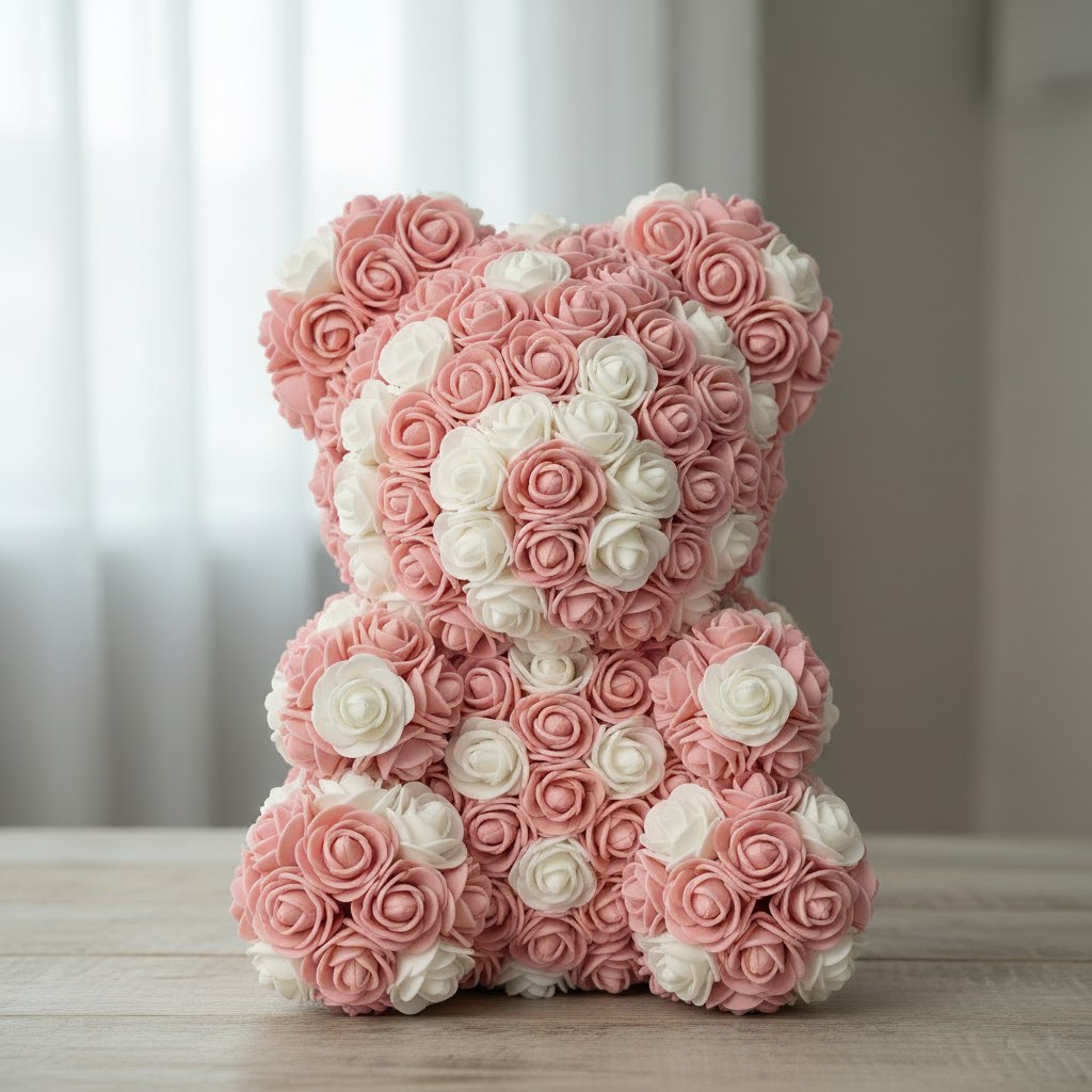 Цветочный мишка